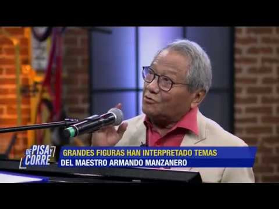 ¿Cómo se inspira Armando Manzanero para componer? | De Pisa y Corre
