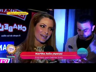 ¿Martha Julia no ha podido olvidar a Gabriel Soto? | Sale el Sol