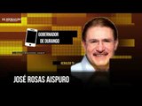 No caeré en provocaciones por la consulta a mano alzada del presidente: José Rosas Aispuro