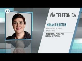 Fertinal es otra manifestación de impunidad hacia Emilio Lozoya: Miriam Grustein