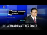 Caso Ronquillo no debe ser un número más, exigimos justicia:  Armando Martínez Gómez, rector