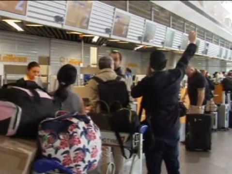 Más de 200.000 pasajeros en tierra en Alemania