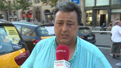 Taxistas señalan que mantendrán la huelga hasta el final