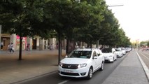 Los taxis de Zaragoza se suman a los paros