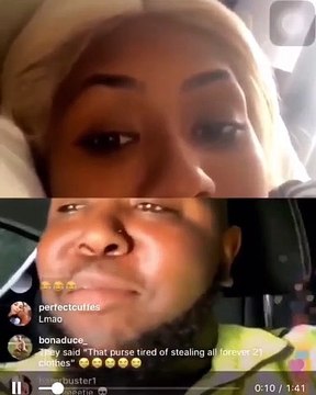 Yung Miami gets her best friend beaten up in the car by his boyfriend, on IG Live, when he won't tell her who's with him, so she begins naming random guys