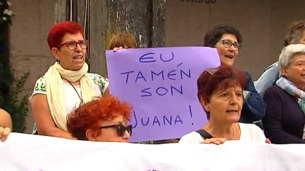 Continúan las muestras de apoyo a Juana Rivas