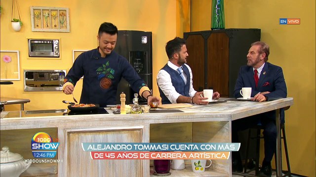 El gran actor Alejandro Tommasi llega a Todo Un Show y comparte anécdotas de su exitosa carrera.