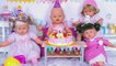 Baby Born Doll Birthday Party with PIKMI POPS Surprise Toys!