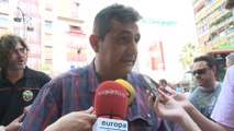 La huelga de taxis colapsa el centro de València y aseguran 
