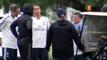 La lluvia obliga a suspender el entreno del Real Madrid pese a la insistencia de Lopetegui