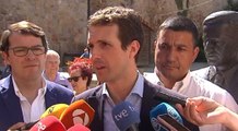 Casado lamenta que el PSOE no tenga apoyos para gobernar