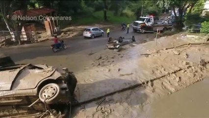 Un muerto por inundaciones en la ciudad colombiana de San Gil