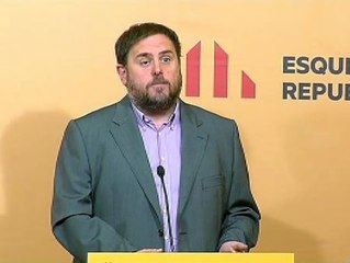 Junqueras: "Las cosas buenas es mejor no hacerlas esperar"