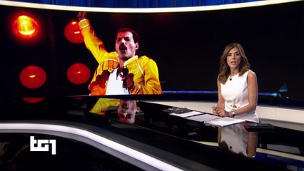 SERVIZIO TG1 SUL BRANO INEDITO FREDDIE MERCURY - TIME WAITS FOR NO ONE