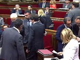 Artur Mas se queda solo en el Parlament