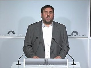 Junqueras acusa a Mas de romper la unidad