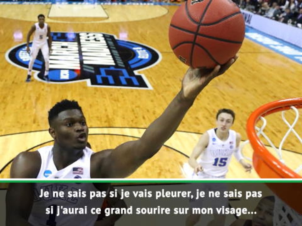 NBA - Williamson sur la Draft : "Je ne sais pas comment je vais réagir"