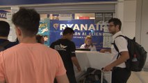 Afectados por las cancelaciones de Ryanair en aeropuerto de Madrid