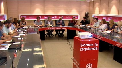 Reunión de Ábalos con secretarios de organización