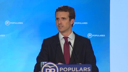 Casado impulsará que la sedición y referéndums ilegales sean delito
