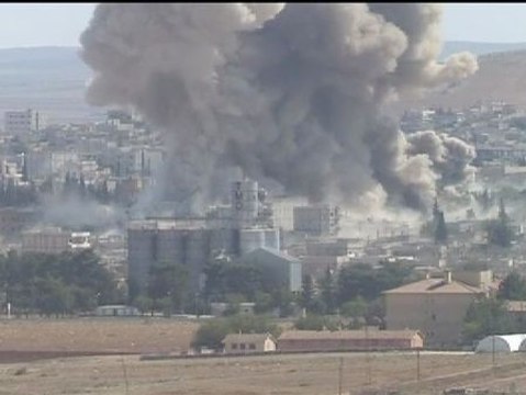 Nuevos ataques de Estados Unidos contra el Estado Islámico en Kobani