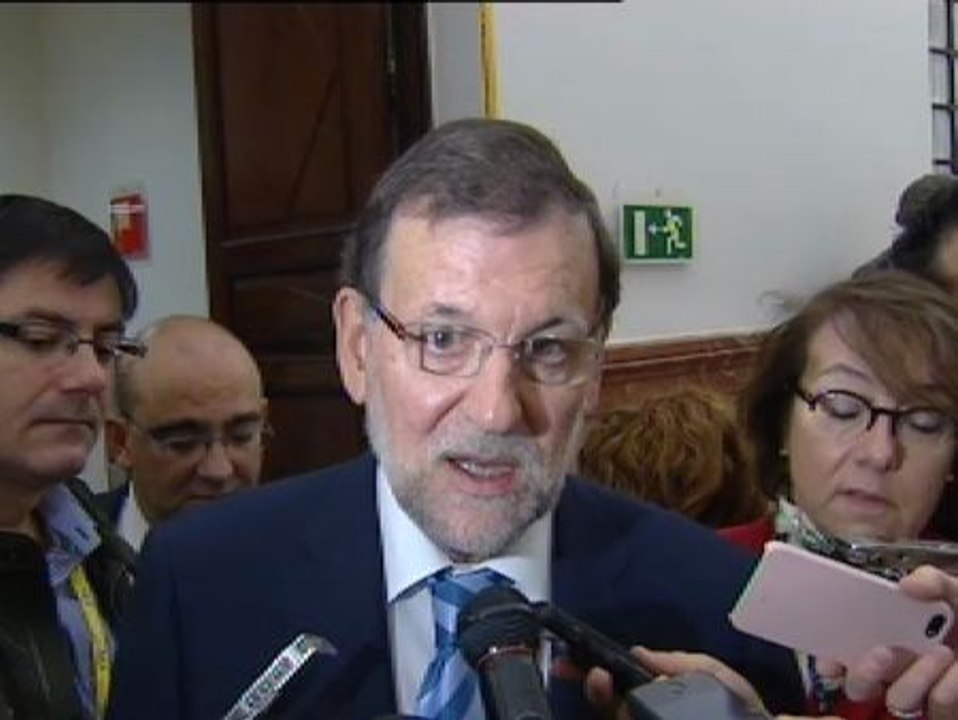 Rajoy: "Esta situación la vamos a superar"