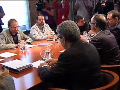 Artur Mas se reúne con los líderes soberanistas