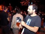 Los partidarios de la consulta catalana protestan en la calle