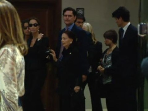 Isabel Preysler, en el tanatorio de Miguel Boyer