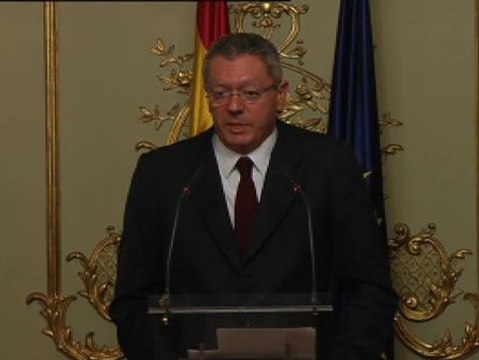 Gallardón: No he sido capaz de cumplir el encargo