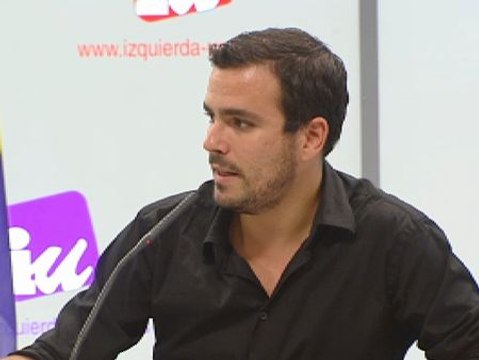 Alberto Garzón: El bipartidismo está en sus horas más bajas