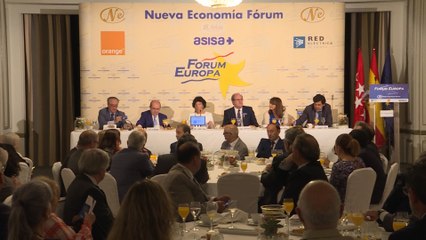 Download Video: Isabel Celaá en el desayuno informativo de Fórum Europa