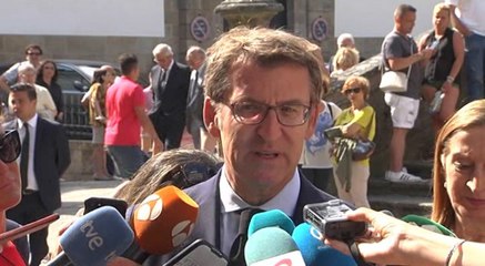 Feijóo y Pastor no desvelan a quien votaron en el Congreso del PP