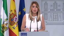 Susana Díaz, tras reunirse con Pedro Sánchez: 