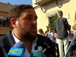 Junqueras: "Nuestra obligación es intentar votar"