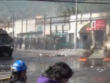 Enfrentamientos en Chile en la manifestación homenaje al golpe de Estado que derrocó a Salvador Allende