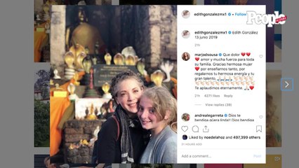 Edith González falleció escuchando cantar a su hija Constanza