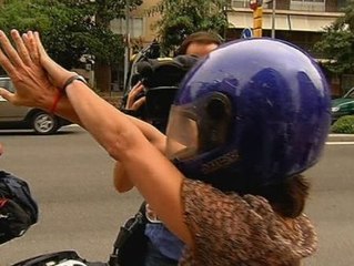 La hija pequeña de Pujol huye de la prensa