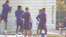 Nueva sesión de entrenamiento en el Atlético de Madrid