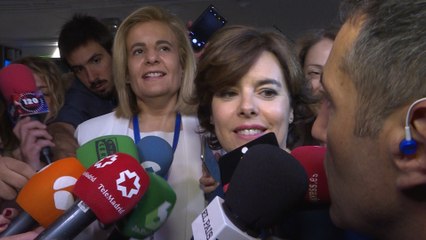 Santamaría espera un PP "unido" tras el congreso