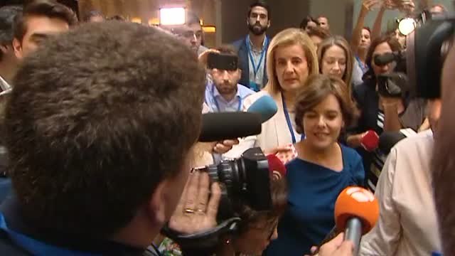 Sáenz de Santamaría: Eso ya lo tendremos que hablar