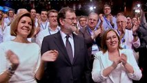 Rajoy recibe una ovación del Congreso del PP