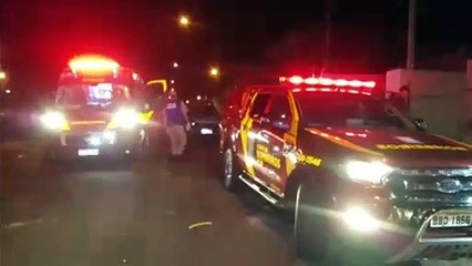 Скачать видео: Disparo de arma de fogo no Interlagos deixa vítima em estado grave