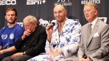 TYSON FURY SENDS CLEAR WARNING TO DEONTAY WILDER, INSISTS - 'ITS COMING' , SAYS 'ONLY 2 HORSES LEFT'