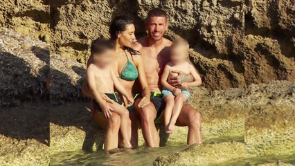 Pilar Rubio y Sergio Ramos disfrutan de sus vacaciones en familia