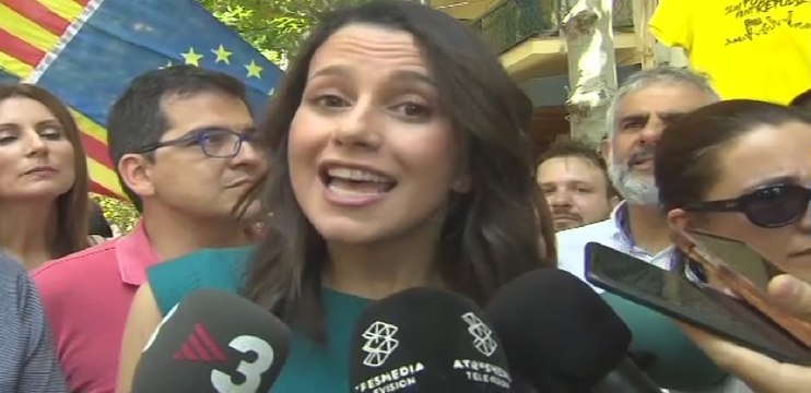 Arrimadas acusa al Govern de alimentar la confrontación