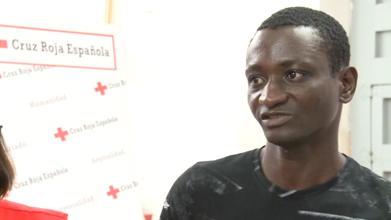 Félix rescatado por el 'Aquarius' quiere ser "cirujano" para ayudar a los demás