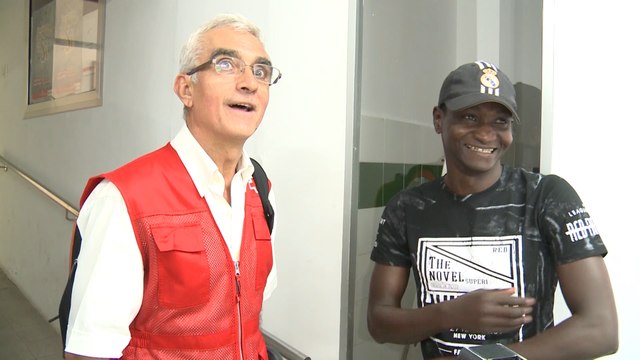 Félix Sesay, el migrante del Aquarius que quiere ser cirujano para ayudar alos demás