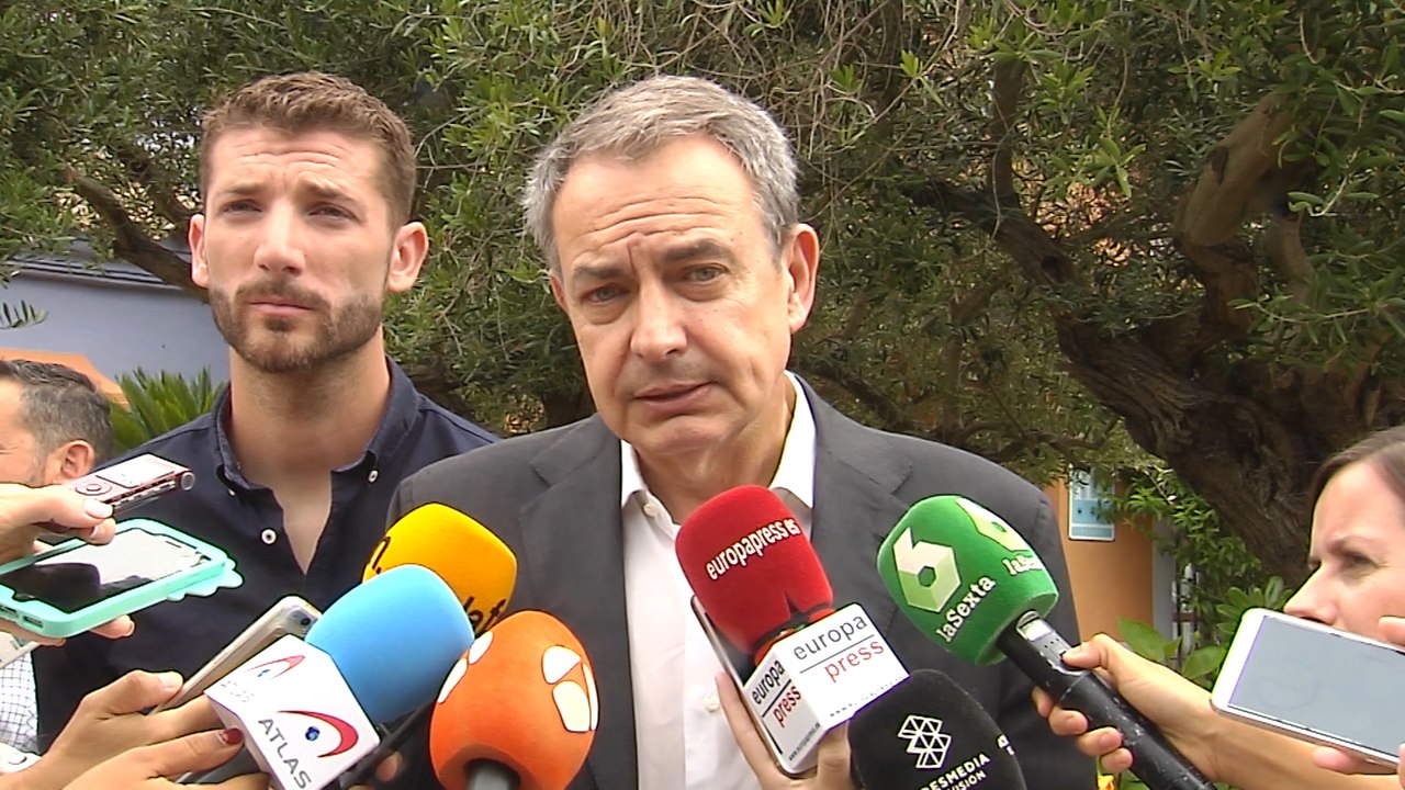 Zapatero asegura que la "solución" con Catalunña "debe ser política"