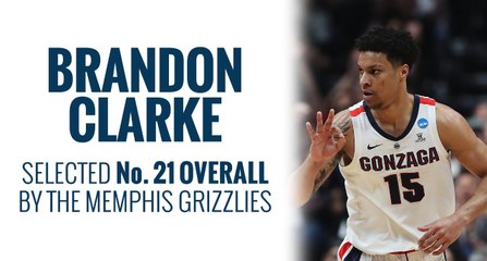 Grizzlies select Brandon Clarke in 2019 NBA Draft